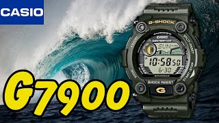 Análise Detalhada do Casio GShock G7900  Um Relógio Resistente e Cheio de Recursos [upl. by Ahseyd]