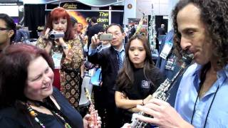 kenny G circular breathing NAMM 2010HD1mov [upl. by Atiuqan]