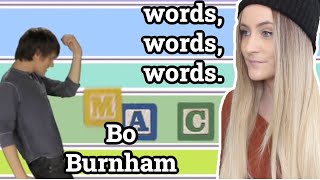 Basic White Girl Reacts To Bo Burnham  Words Words Words [upl. by Yajeet]