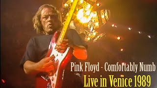 Pink Floyd  Comfortably Numb  Live In Venice 1989 Remastered 2019  Subtitles [upl. by Dranyar621]