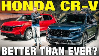 2023 Honda CRV First Look  A Fresh Redesign for Hondas Small SUV  Price Interior Engine amp More [upl. by Milano351]