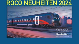 Roco H0 Neuheiten 2024 [upl. by Tarrance]