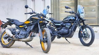 Yezdi Adventure 2024 Compare Himalayan 450 Features Update Detailed [upl. by Le]