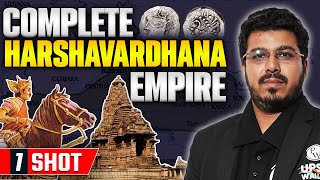 Complete Harshavardhan Empire in 1 Video  Ancient History  UPSC Wallah [upl. by Ayrotal917]