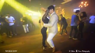 MAURIZIO amp ORIANA GABRIELA Bachata Social Dance At THE SALSA ROOM [upl. by Luby]