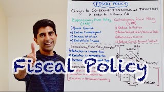 Y1 30 Fiscal Policy  Government Spending and Taxation [upl. by Eixela658]