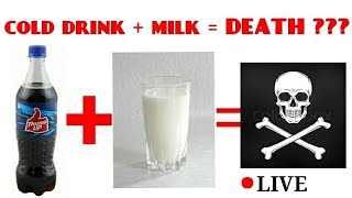 cold drink  milk  DEATH EXPERIMENT hindi [upl. by Weidner]