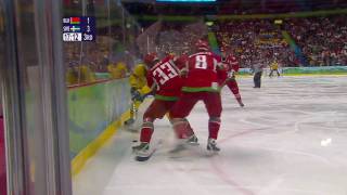 Belarus 24 Sweden  Mens Ice Hockey  Vancouver 2010 Winter Olympics [upl. by Ayaj]