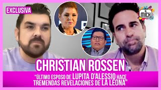 Christian Rossen quotÚltimo Esposo de Lupita D´Alessio hace fuertes revelaciones de la leonaquot El MichTv [upl. by Ahsienod]