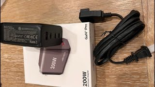 Honest Review WOTOBEUS 200W USB C GaN Charger Station [upl. by Clyde]