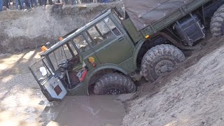 Tatra 813 im Schlamm versenkt Peckfitz 2016 [upl. by Duleba]