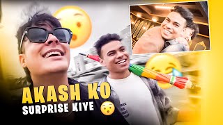 Akash ko Surprise diya Ritik ne 😂😱  Yogesh sharma vlogs [upl. by Colinson65]