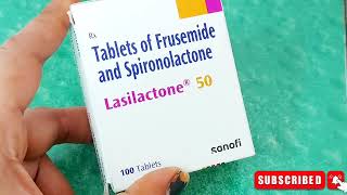 Lasilacton 50mg tablet uses in hindi  Lasilacton 50 mg uses dosage sideeffect price composition [upl. by Kendrah693]