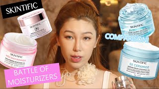 Battle of The Moisturizers  The Best Skintific Skin Care Moisturizer  5x Ceramide Review  Acne [upl. by Odnalra47]