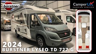 2024 Burstner Lyseo TD 727 G Motorhome How to guide with Camper UK [upl. by Gayelord]