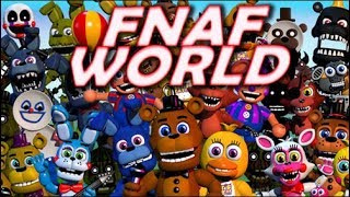 Beating FNAF World 100 For The 3rd Time Live [upl. by Cletus]