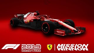 F1 2019 Ferrari Mission Winnow  Charles Leclerc Gameplay [upl. by Oiziruam]