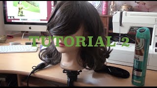 COSPLAY TUTORIAL  Korra Erdkönigreich  Ni  Teil 2  Perücke [upl. by Anadal]