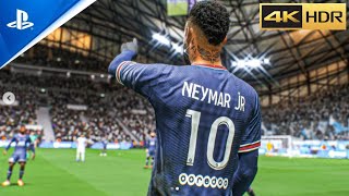 Barcelona vs PSG  FIFA 21 PS5™  UEFA Champions League 4K HDR [upl. by Thetis]