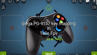 ipega PG9157 key mapping setup in Tello FPV app using ShootingPlus V3 app for Ryze Tello Drone [upl. by Ateuqram354]