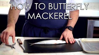 How to Butterfly Mackerel  Steins Seafood School  Rick Stein [upl. by Concettina]