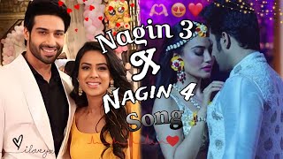 Nagin 3 X Nagin 4 Background music  Romantic song  Nagin Season 3 And Season 4 X songs [upl. by Orsa]