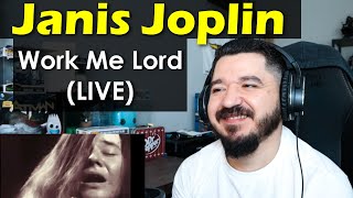 JANIS JOPLIN  Work Me Lord LIVE Stockholm 1969  FIRST TIME REACTION [upl. by Eecal]