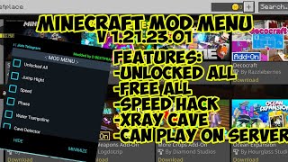 Minecraft MOD MENU V1212301 [upl. by Scotti645]