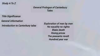 The General Prologue Of Canterbury Tales Explained  Summary amp Analysis [upl. by Ahcilef]