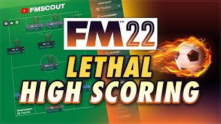 Lethal HIGH SCORING Tactic over 200 GOALS  Best FM22 Tactics [upl. by Spiros]