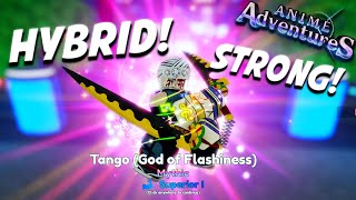 Showcasing New Evolved Tango God Of Flashiness Is INSANELY Strong In Anime Adventures Update 125 [upl. by Pilar]