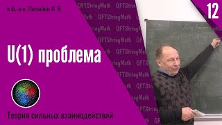 Теория сильных взаимодействий №12  U1 проблема  ИВ Полюбин [upl. by Fox]