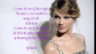 taylor swift 22 lyrics [upl. by Casia381]