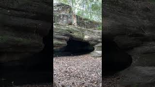 Exploring an ancient aboriginal cave [upl. by Korb]