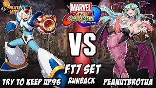 MVCI FT7 Set Runback  Try To Keep Up96 VS PeanutBrotha [upl. by Sandell]