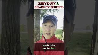 Disability Benefits Heres How to Skip Jury Duty [upl. by Auhsoj]