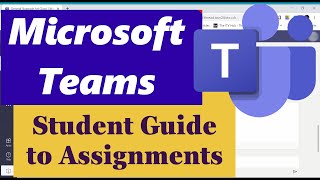 How to submit assignments on Microsoft Teams  For Students [upl. by Fred]