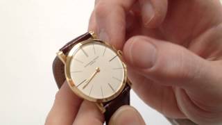 AUDEMARS PIGUET vintage wristwatch made in 1968 [upl. by Justus]