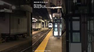 MetrolinxGO Transit Late Night Arrival at Union Station [upl. by Ahter685]