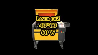 Cortadora Laser 60W 6040 [upl. by Eberhart]