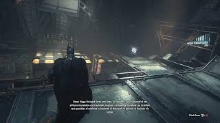 BATMAN ARKHAM KNIGHTStagg Airship Riddler Trophies Riddles and Breakable Objects [upl. by Egor]