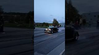 Porvoo Cruising 3092023 porvoocruising porvoo ford hotrod burnout [upl. by Noelopan]