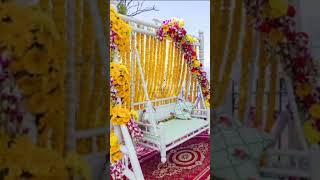 haldi decoration Ideas best lookdecoration creative [upl. by Kalagher791]