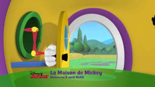 Disney Junior  La Maison de Mickey la chasse aux oeufs de Pâques  Dimanche 8 Avril à 9H00 [upl. by Pandora]