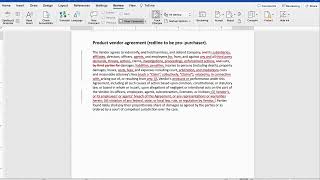 How to Redline an Indemnification Clause Product Agreement [upl. by Maurey57]