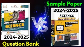 Question Bank vs Sample Paper Class 10📕🧐 20242025  Best Question Bank Class 10 Best Sample Paper [upl. by Erdnael32]