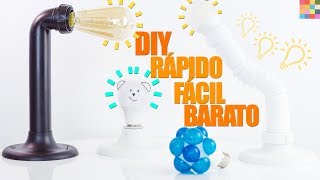 Luminárias DIY para Decorar Gastando Pouco 💡 [upl. by Yerok617]