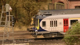 Een van de mooiste modelspoorbanen van de beroemdste modelspoorder van België Ivo Schraepen [upl. by Torray837]