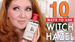 10 Ways to Use WITCH HAZEL In Your Beauty Routine [upl. by Lyrehc889]