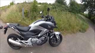 Honda NC700X Test Ride 2012 [upl. by Nesilla]